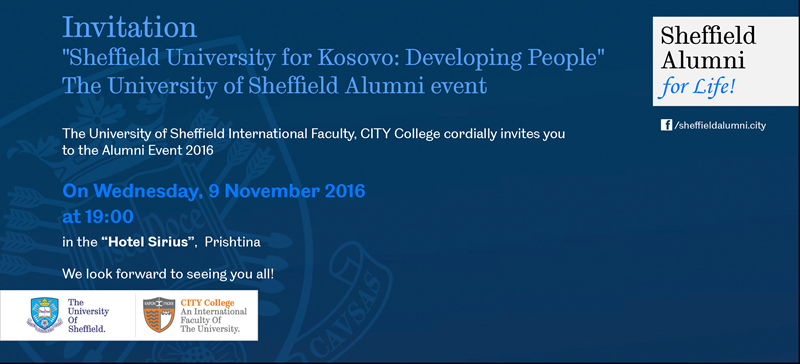 The University of Sheffield Alumni Event in Prishtina