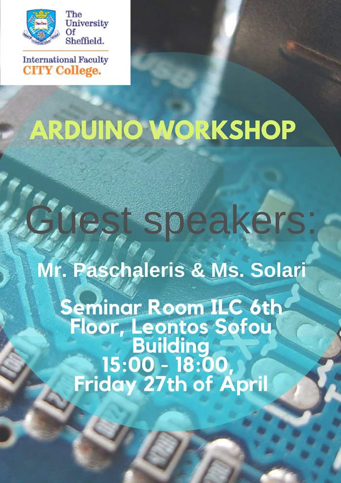 Arduino Workshop by CITY College Robotics Club