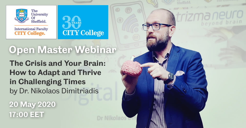 Open Master Webinar: The Crisis and Your Brain: How to Adapt and Thrive in Challenging Times