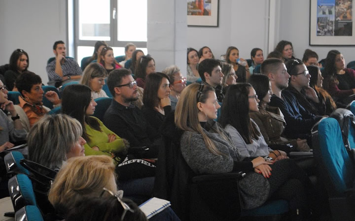 CITY College students, staff members and visitors were fortunate to hear and learn about “The CLIL Method: From Europe to Greece” from Dr. Marina Mattheoudakis