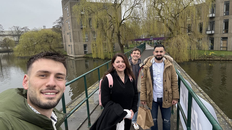 Officers from CITY’s Students Union (CSU) visit the University of York