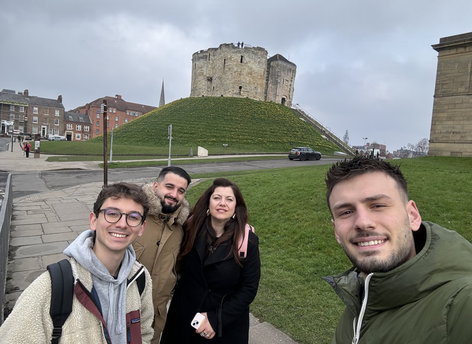 Officers from CITY’s Students Union (CSU) visit the University of York