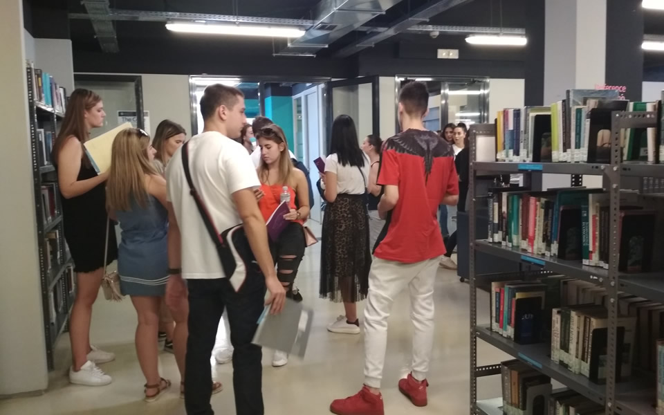 It’s the start of a new Academic year and the Library welcomed the new students to the Information & Learning Commons (ILC) for an Induction Tour to the library premises