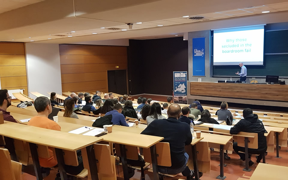 Executive MBA Annual Trip 2022 in Strasbourg - ‘Open Collaboration Tools for European Business and Sustainability Society’ led by Dr Thierry Burger-Helmchen