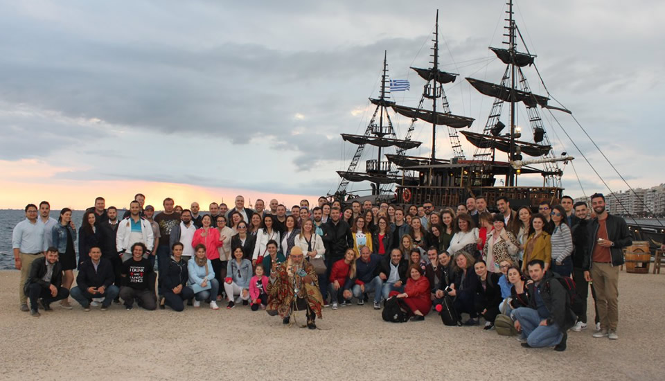 Sheffield Executive MBA Annual Study Week 2018 in Thessaloniki - Boat cruise in Thermaikos Gulf