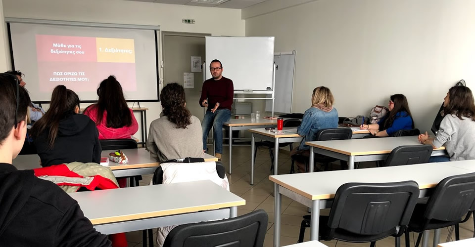 CV Making Seminar for our Psychology Students by Mr Vassilis Tsoulis