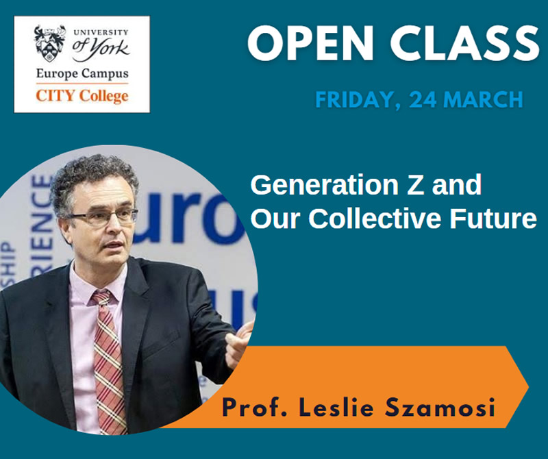 Open Class: Generation Z and Our Collective Future