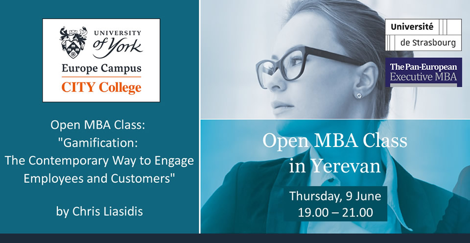 Open MBA Class: Gamification: The Contemporary Way to Engage Employees and Customers