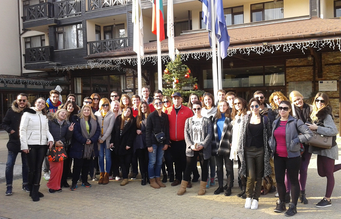 The University of Sheffield International Faculty, CITY College Postgraduate students visit Bansko