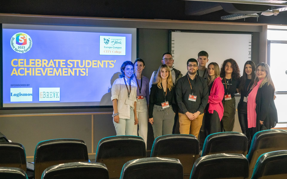 Student Spring Symposium 2023 at CITY College, University of York Europe Campus