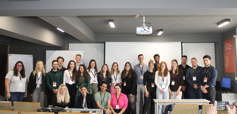 Students and academics from the University of York visit CITY College Europe Campus in Thessaloniki