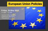 Guest Lecture on European Union Policies